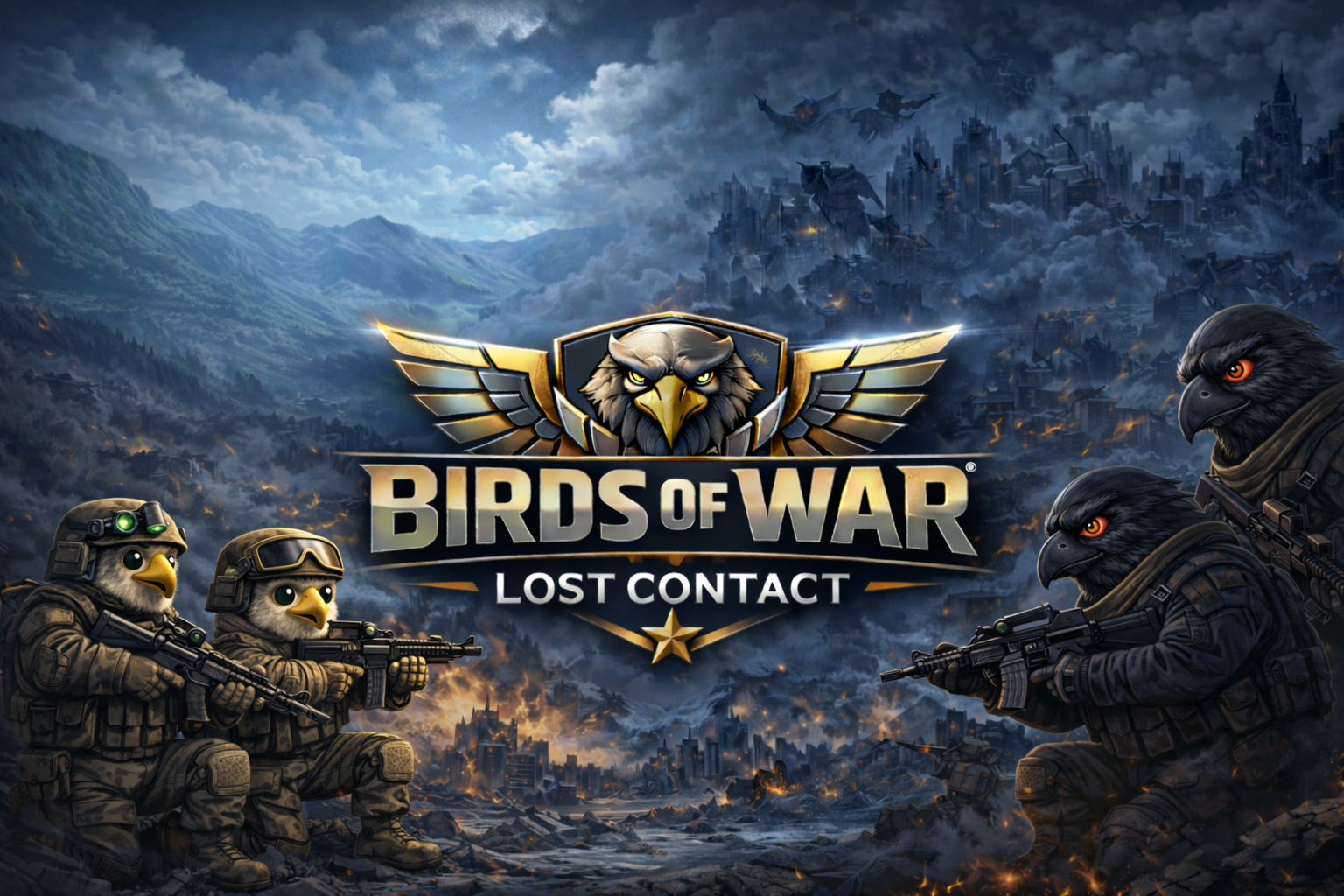 Lost Contact menu art