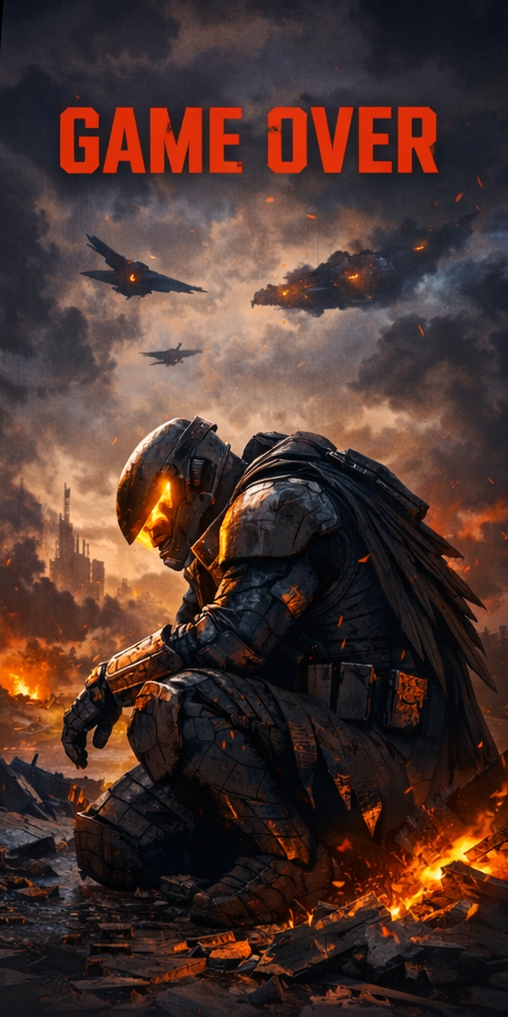 Lost Contact game over background